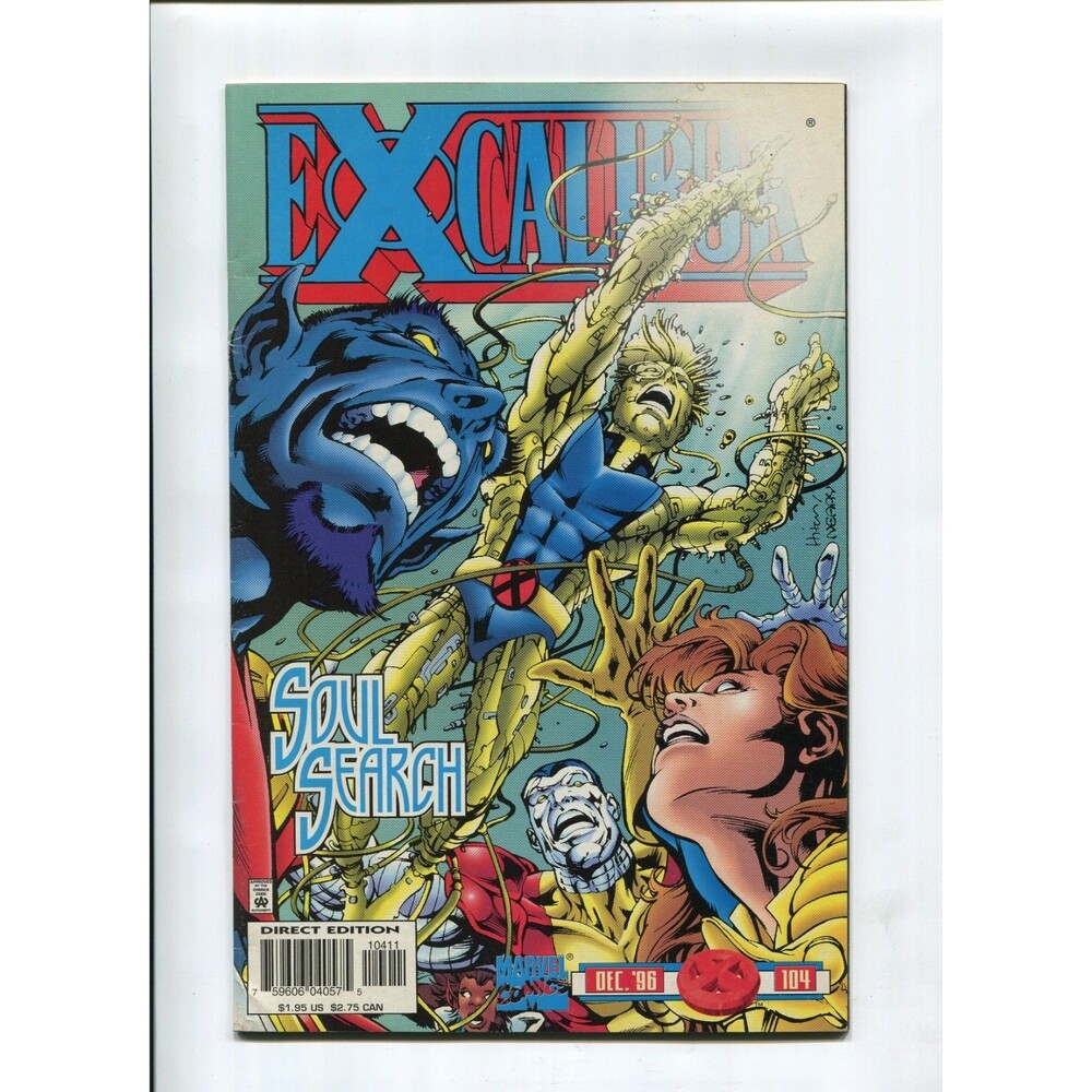 Excalibur #104 Marvel Comics 1996 Comic Book Bryan Hitch Nightcrawler Douglock